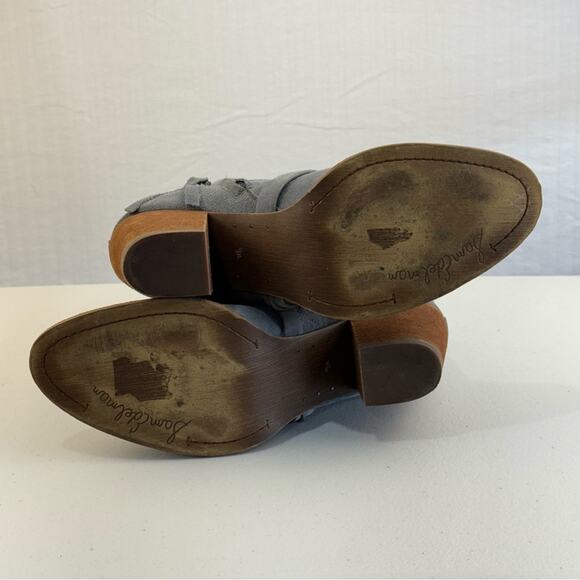 Sam Edelman Merton Western Booties Women’s Size 9.5 EUR 39.5 Suede Leather Boots - Picture 11 of 12